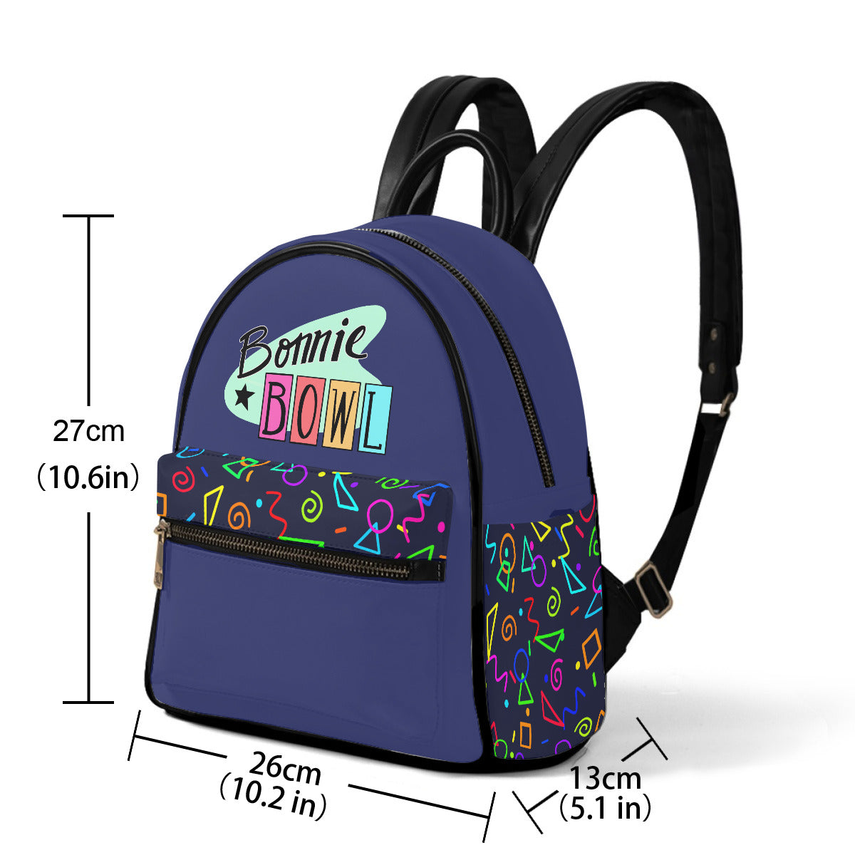 Bonnie Bowl (fnaf inspired) - Small Size Backpack