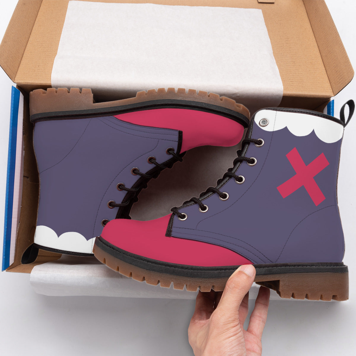 Vaggie (Hazbin inspired) - Short Boots Women's