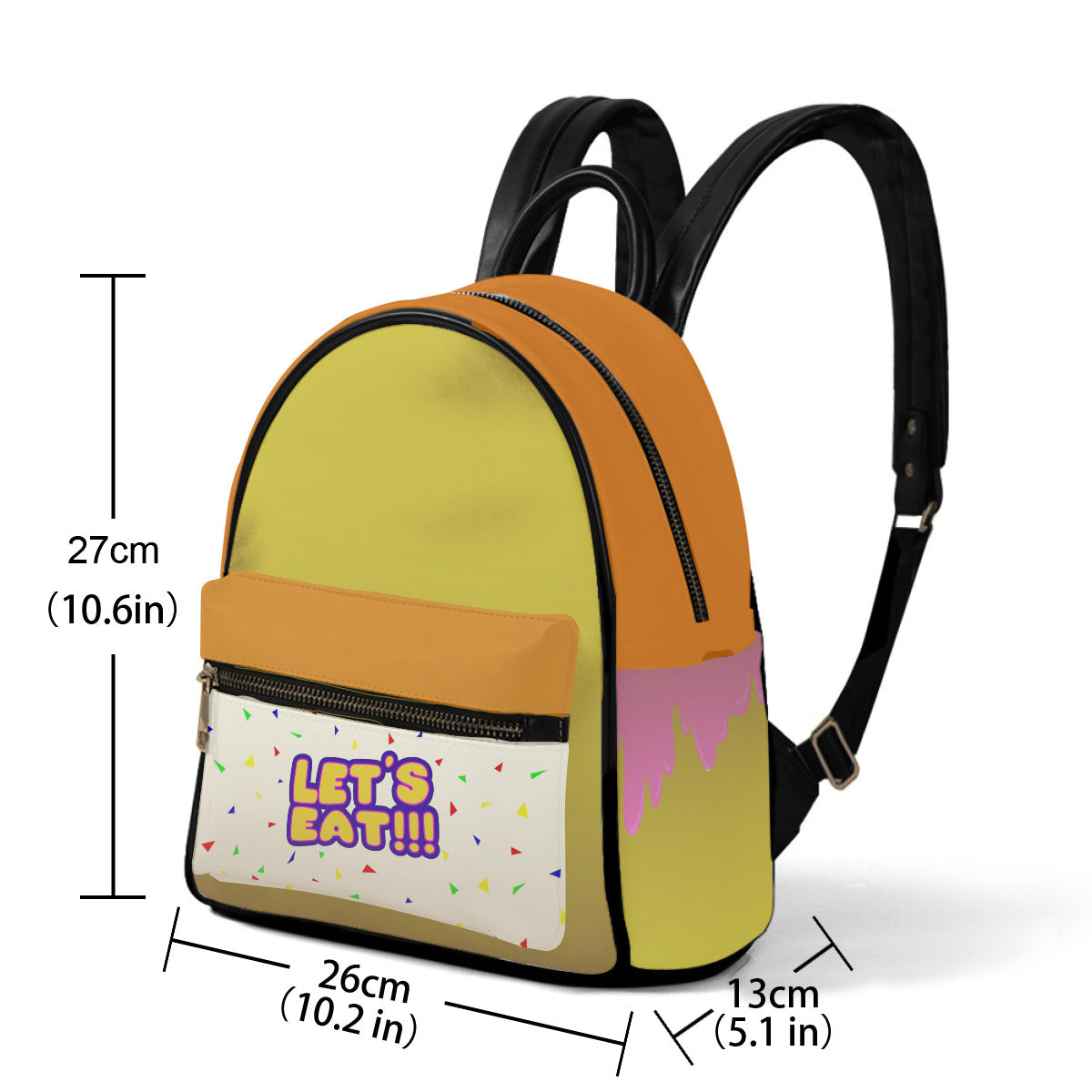 Chica (fnaf inspired) - Small Size Backpack