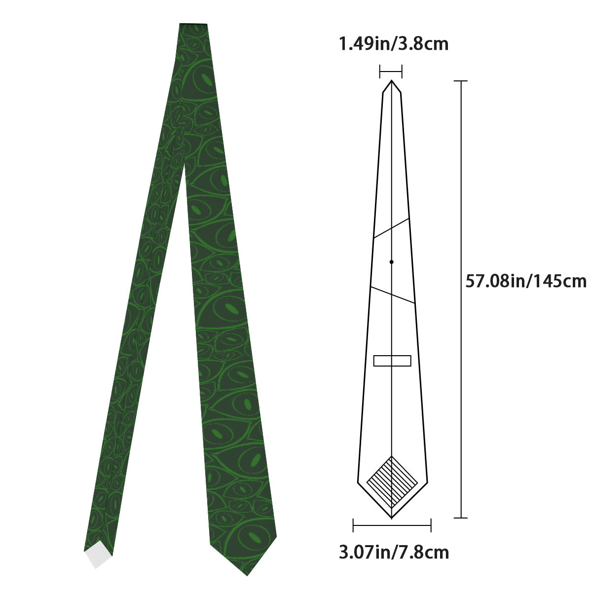 the eye (tma inspired) - Unisex Tie