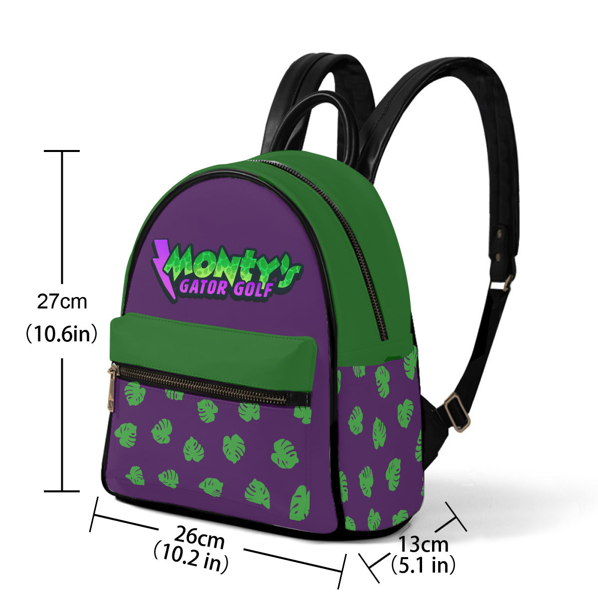 Monty Gator Golf (fnaf inspired) - Small Size Backpack