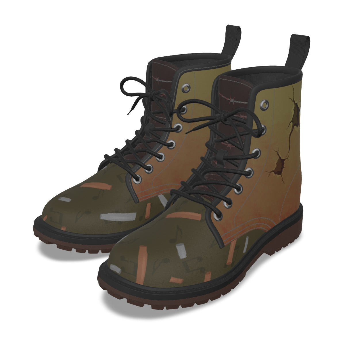 the slaughter (tma inspired) - short men's boots