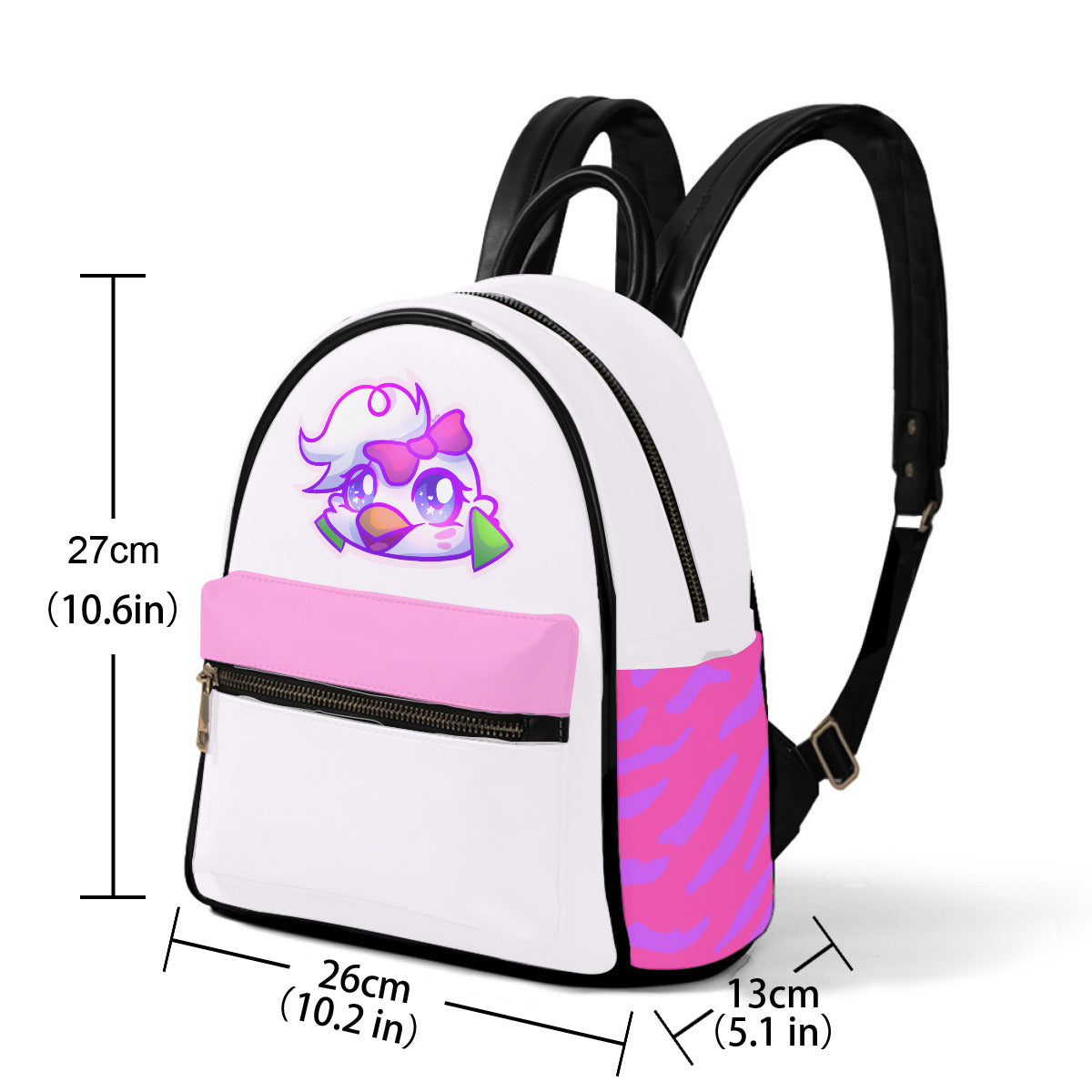 Glam Chica (fnaf inspired) - Small Size Backpack
