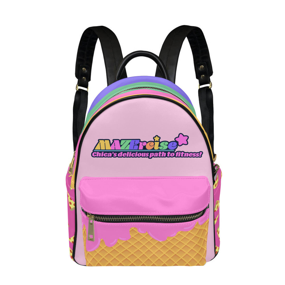 Mazersize (fnaf inspired) - Small Size Backpack