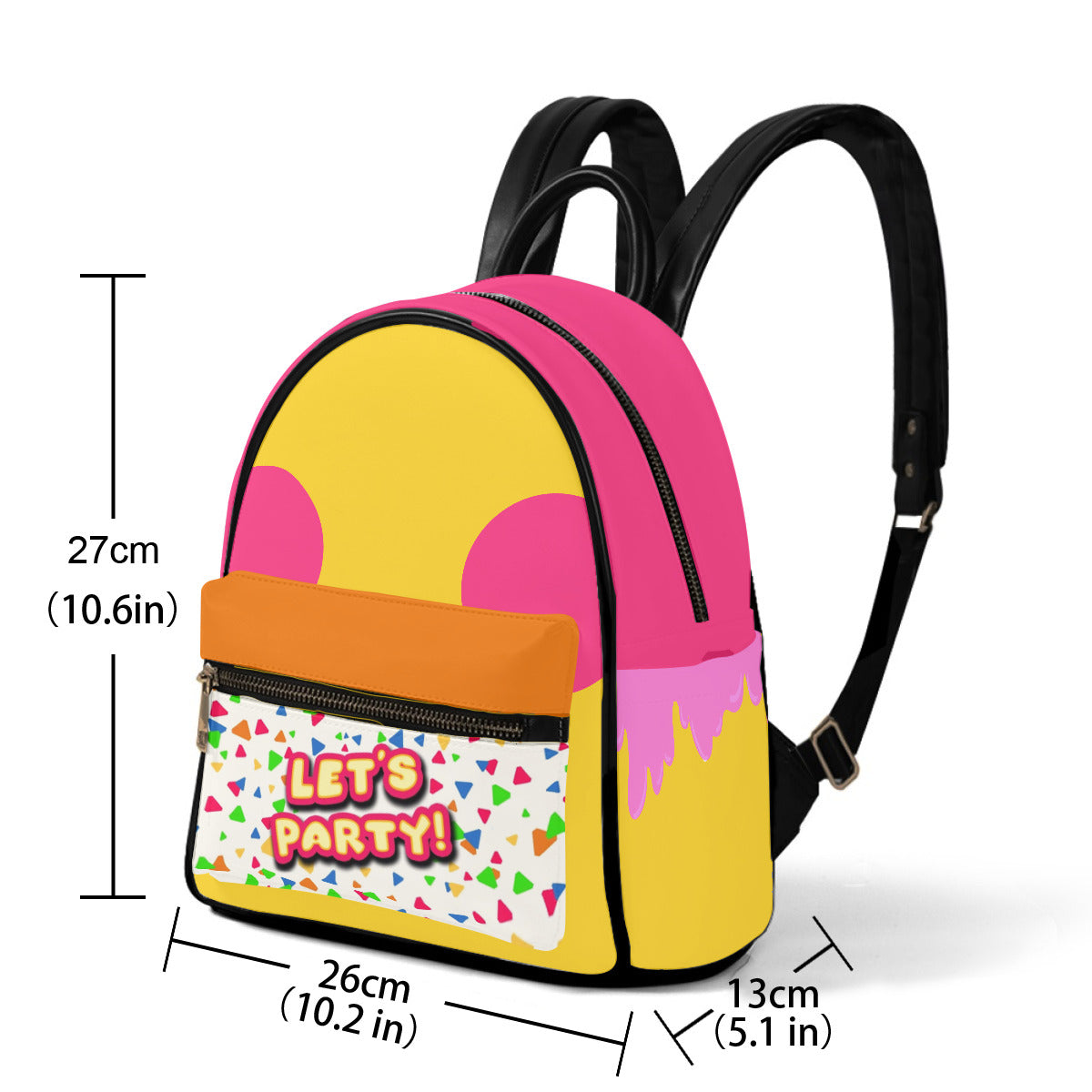 Toy Chica (fnaf inspired) - Small Size Backpack