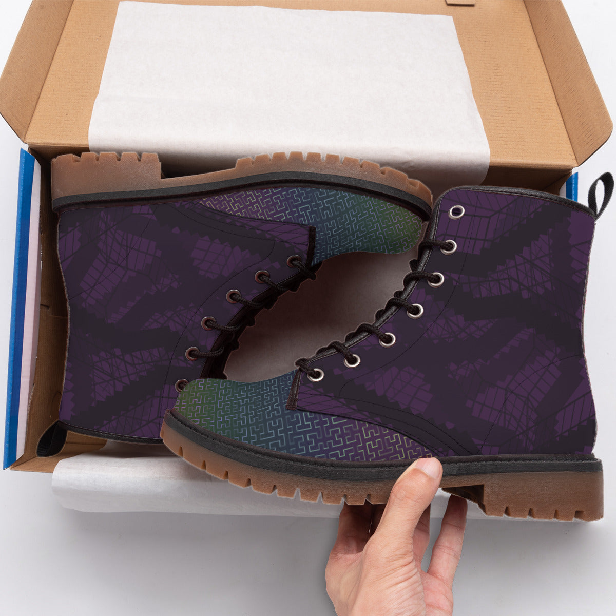 the spiral (tma inspired) - short men's boots