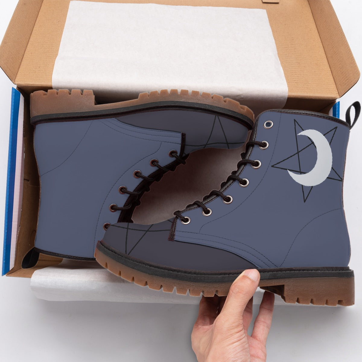 Loona (Helluva Boss inspired) - Short Boots Mens