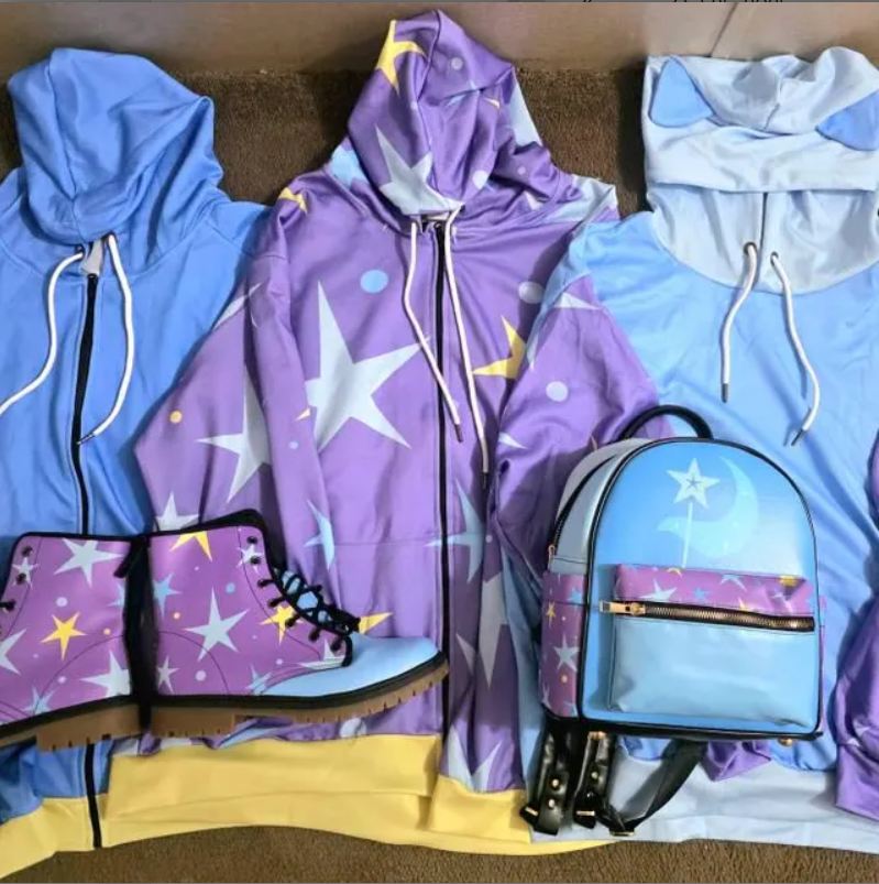 Trixie (mlp inspired) - Hoodie with Ears