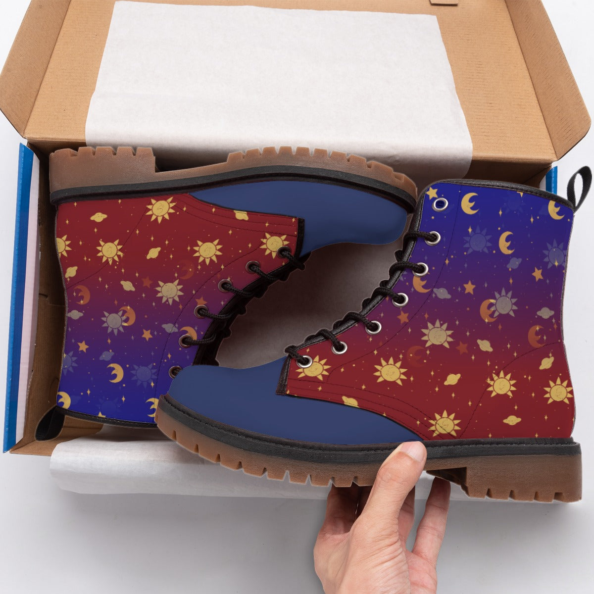 Eclipse (fnaf inspired) - Short Boots Women's