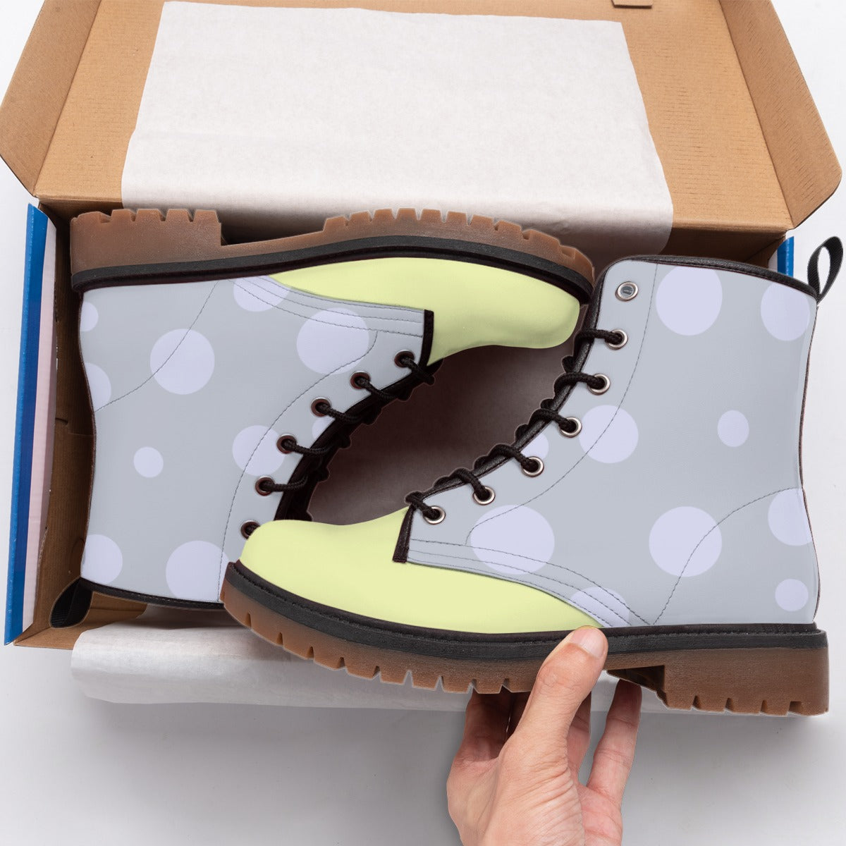 Derpy (mlp inspired) - Short Men's Boots