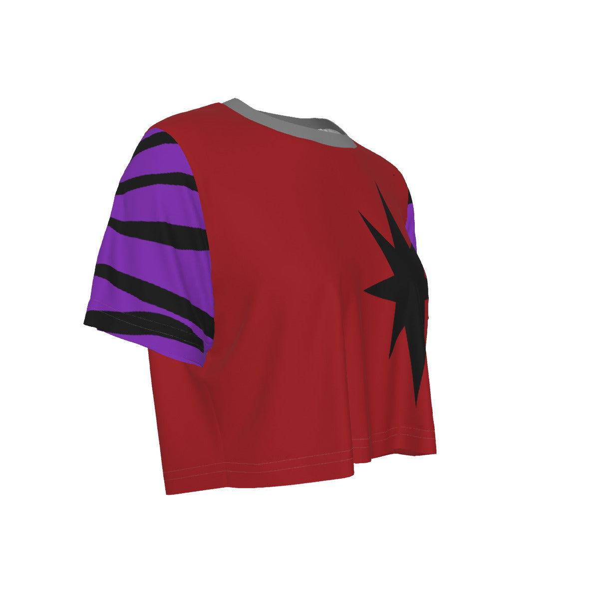 Roxy (fnaf inspired) - Cropped T-Shirt