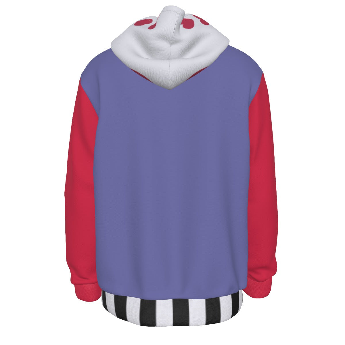 Valentino hearts (Hazbin inspired) - Warm Hoodie