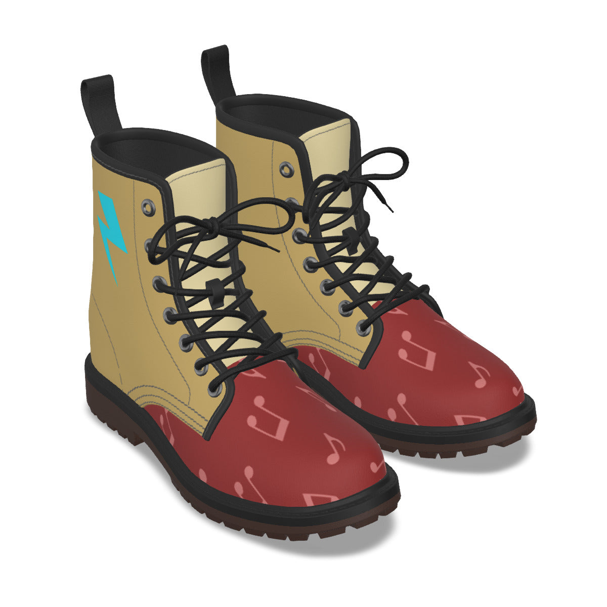 Glam Freddy (fnaf inspired) -  Short Boots Mens