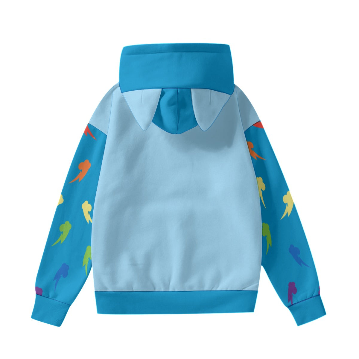 Rainbow Dash(mlp inspired) - Hoodie with Ears