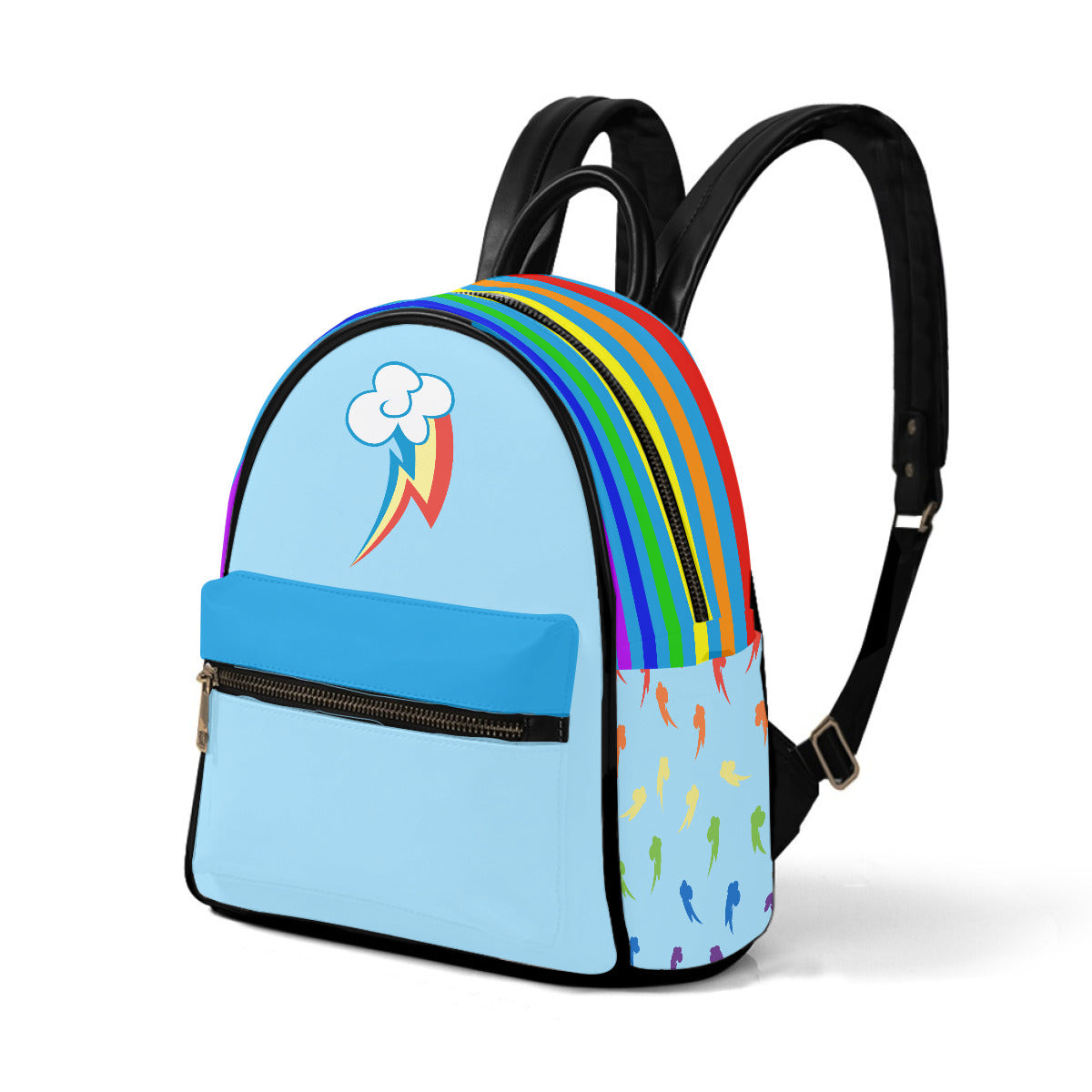 Rainbow Dash (mlp inspired) - Small Size Backpack