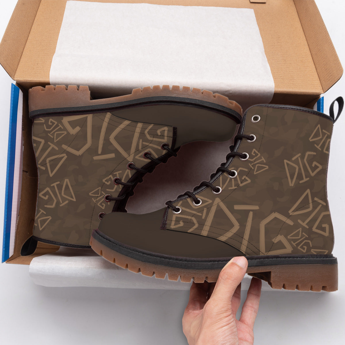 the buried (tma inspired) - short men's boots
