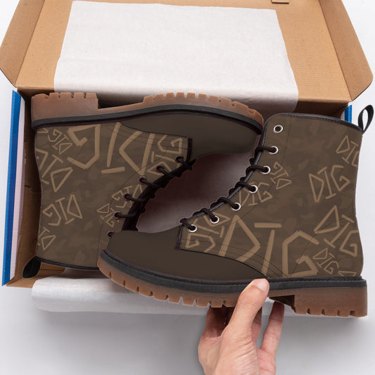 the buried (tma inspired) - short men's boots