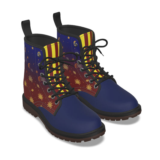 Eclipse (fnaf inspired) -  Short Boots Mens