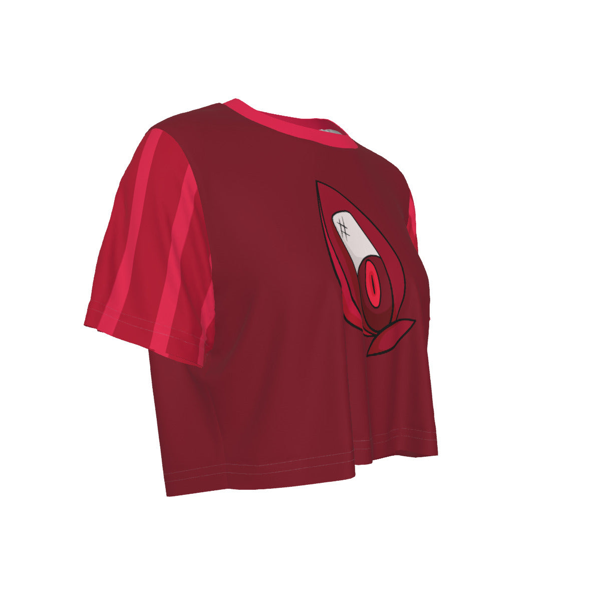 Alastor (Hazbin inspired) - Cropped T-Shirt