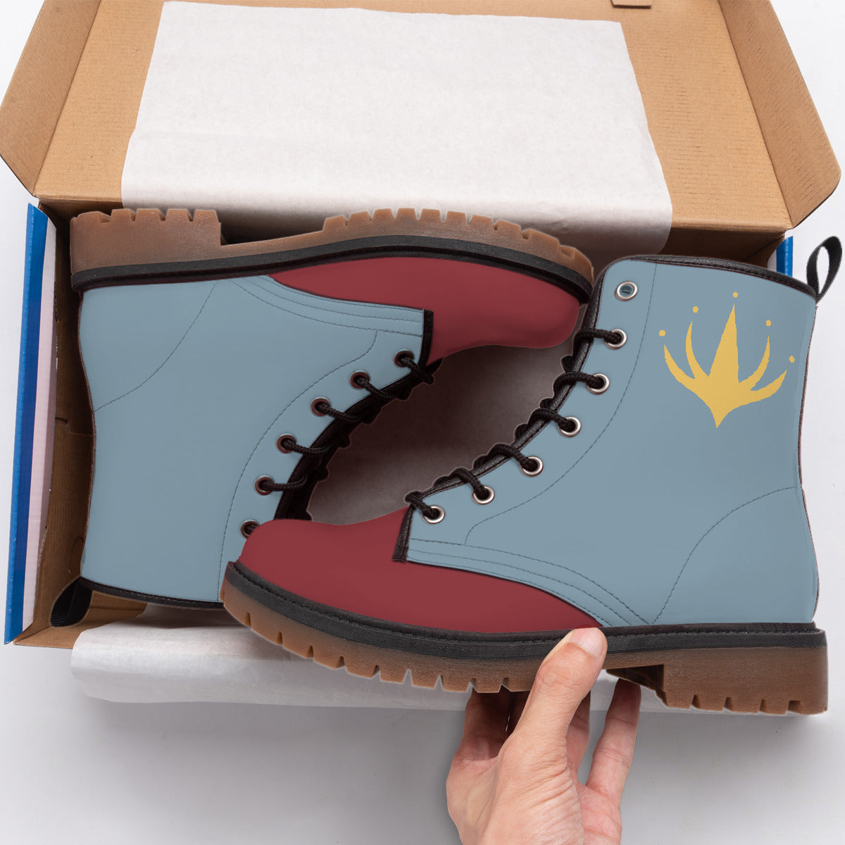 Stolas (helluva inspired) - short woman's boots