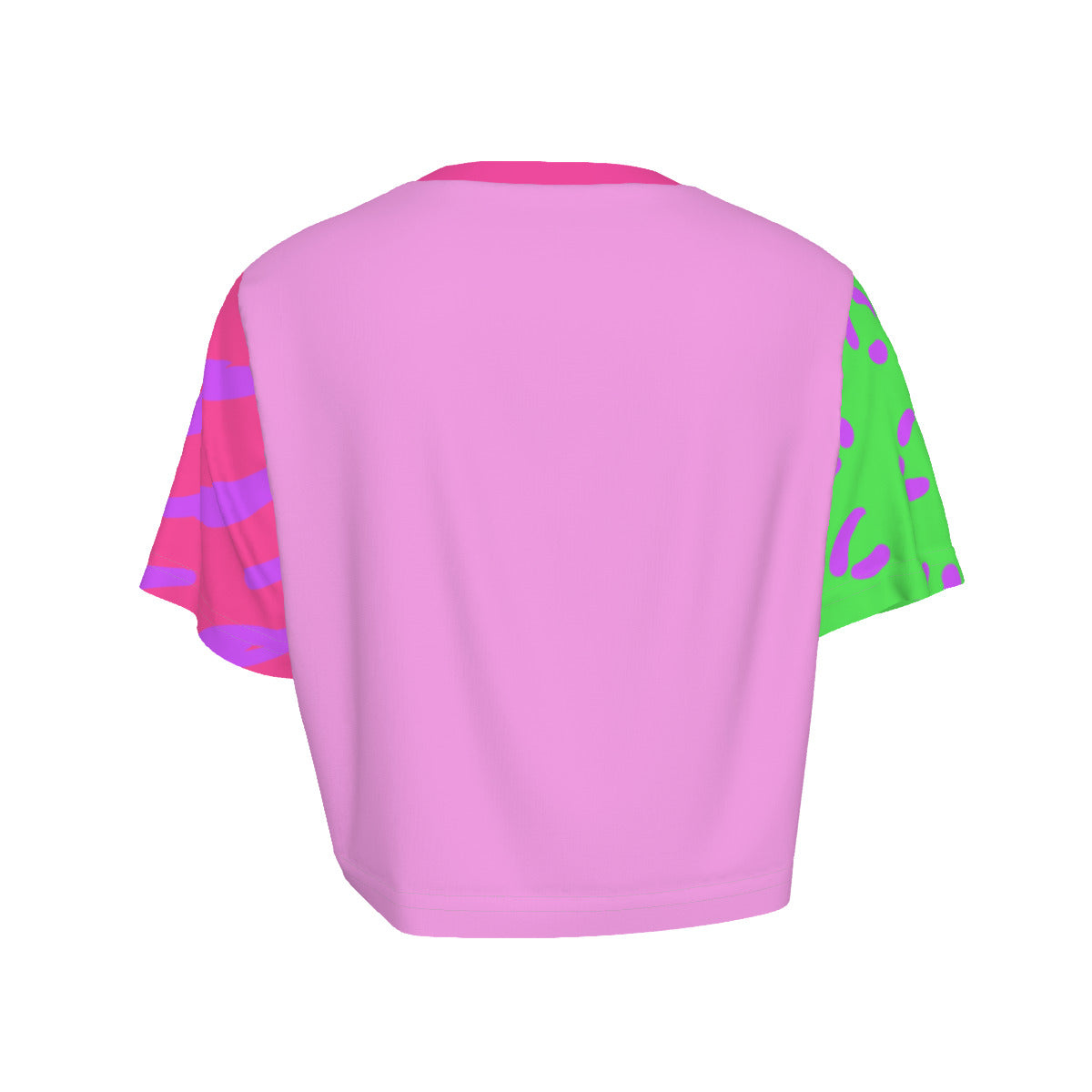Glam Chica (fnaf inspired) - Cropped T-Shirt