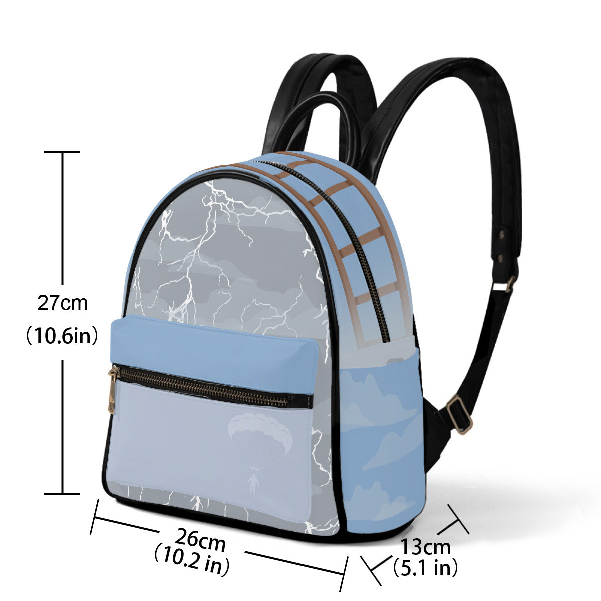 the vast light (tma inspired) - Small Size Backpack