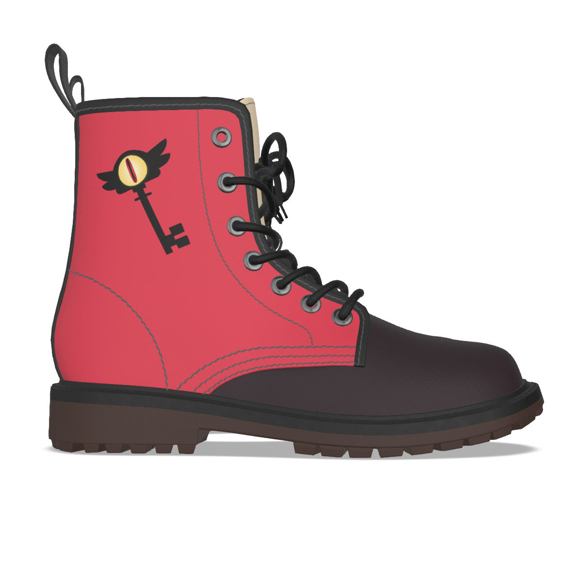 Charlie (Hazbin inspired) -  Short Boots Mens