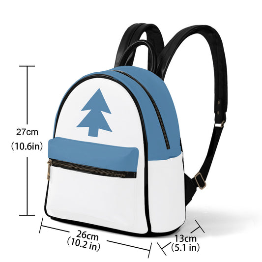 Pine Tree (Gravity Falls inspired) - Small Size Backpack