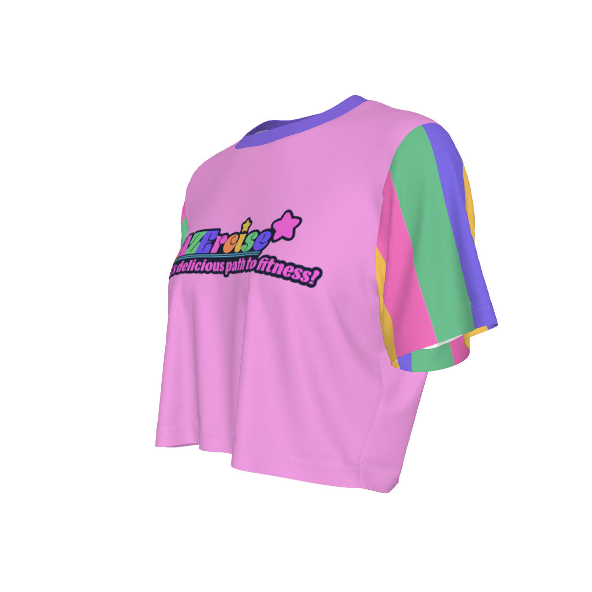 Mazersize (fnaf inspired) - Cropped T-Shirt