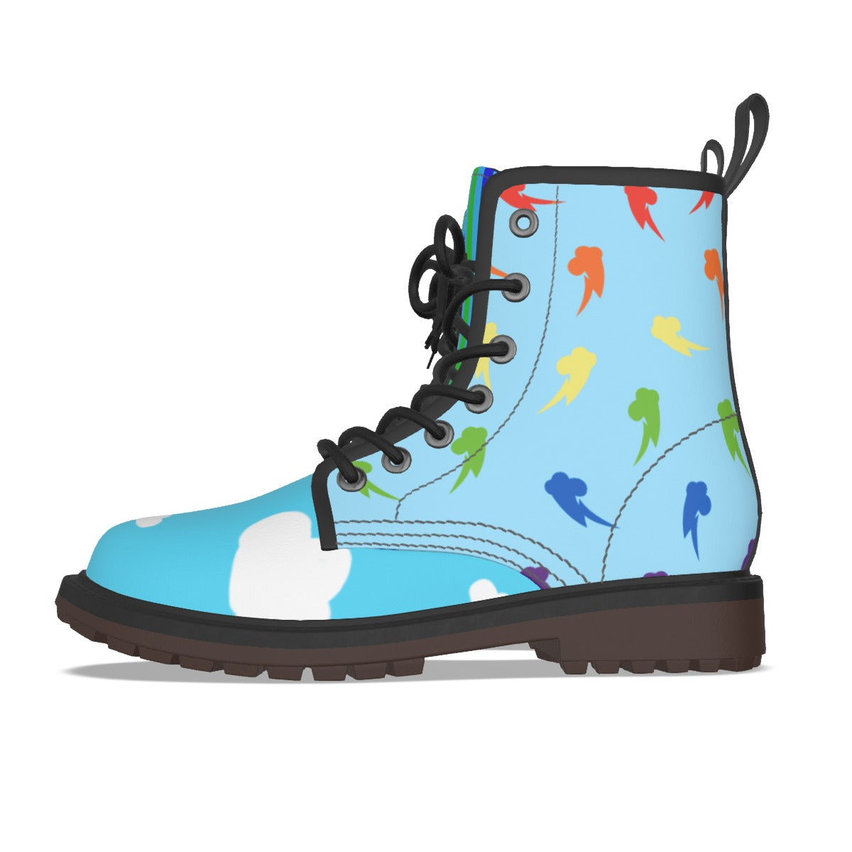 Rainbow Dash (mlp inspired) - Short Boots Women's