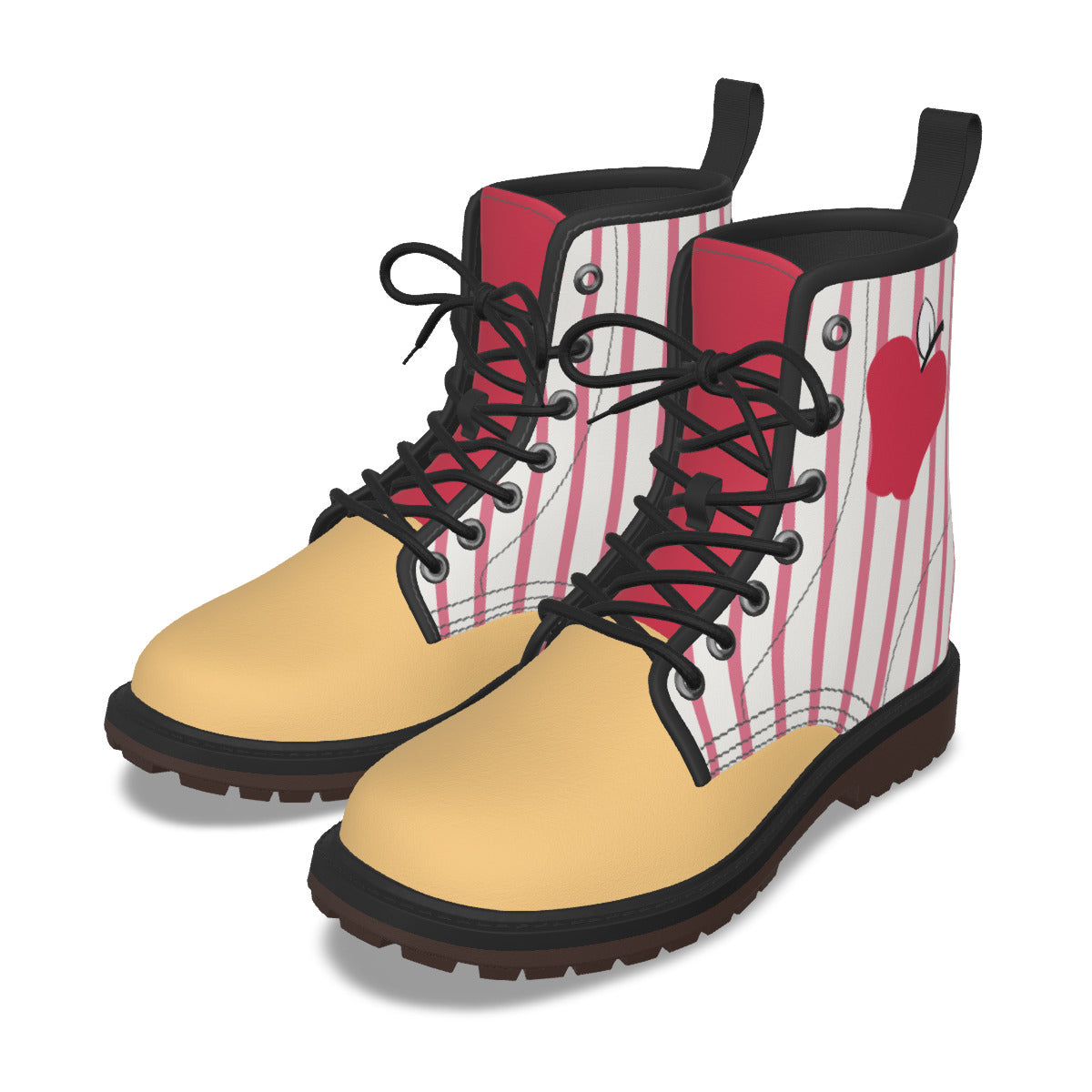 Lucifer (Hazbin inspired) -  Short Boots Mens