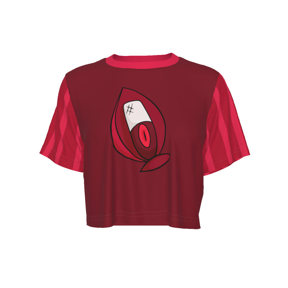 Alastor (Hazbin inspired) - Cropped T-Shirt