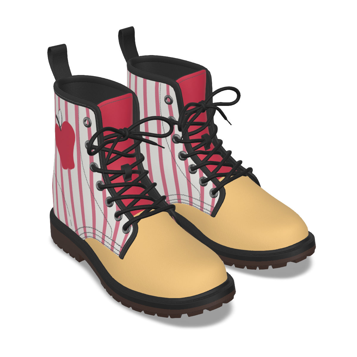 Lucifer (Hazbin inspired) -  Short Boots Mens