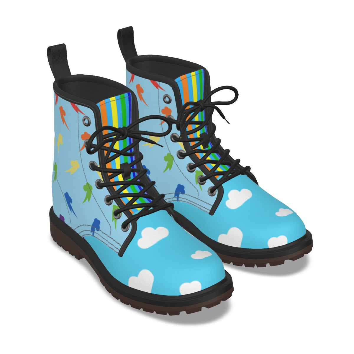 Rainbow Dash (mlp inspired) - Short Boots Women's
