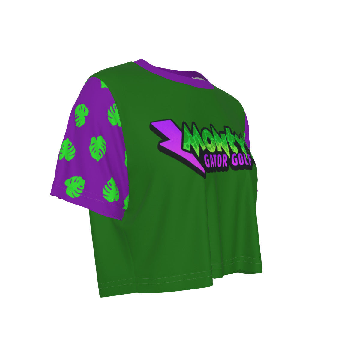 Monty Gator Golf (fnaf inspired) - Cropped T-Shirt