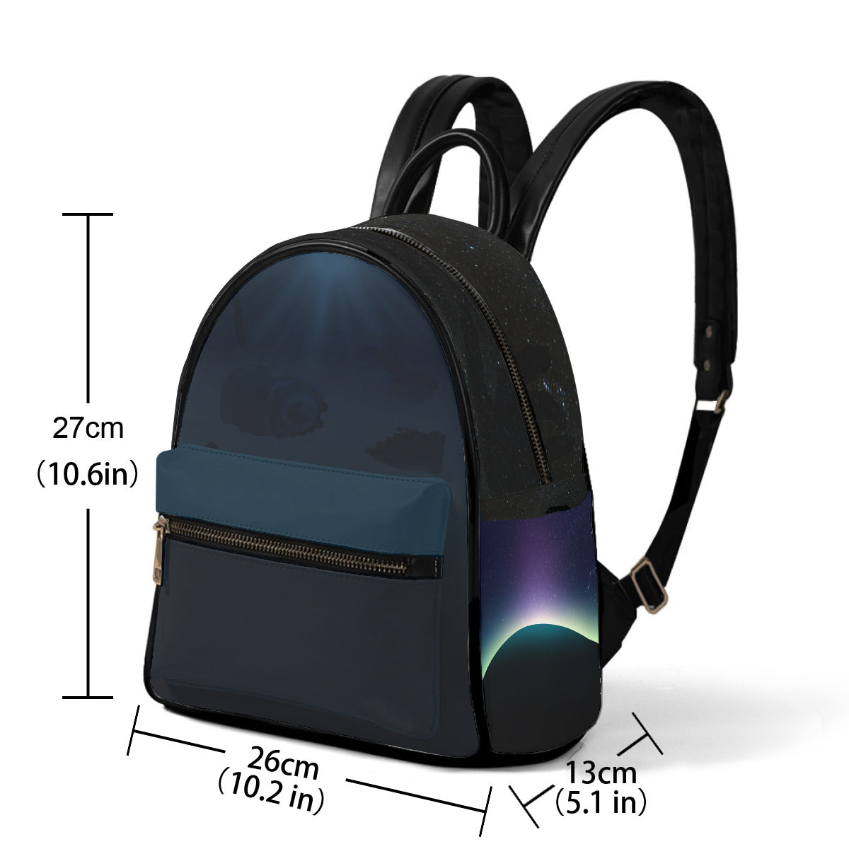 the vast dark (tma inspired) - Small Size Backpack