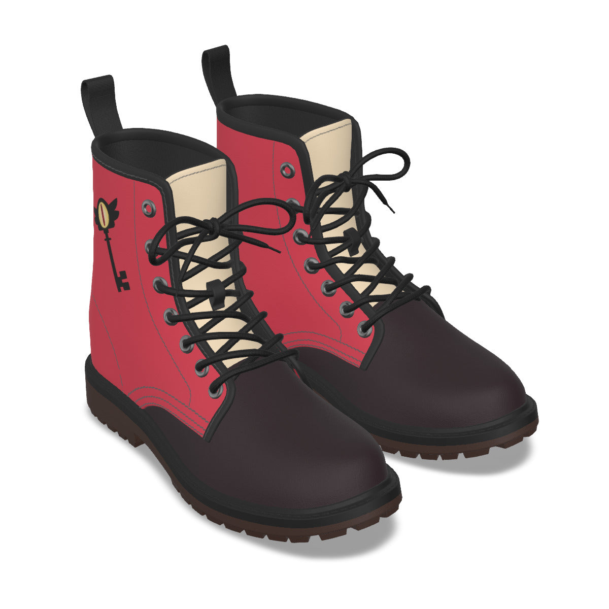 Charlie (Hazbin inspired) -  Short Boots Mens