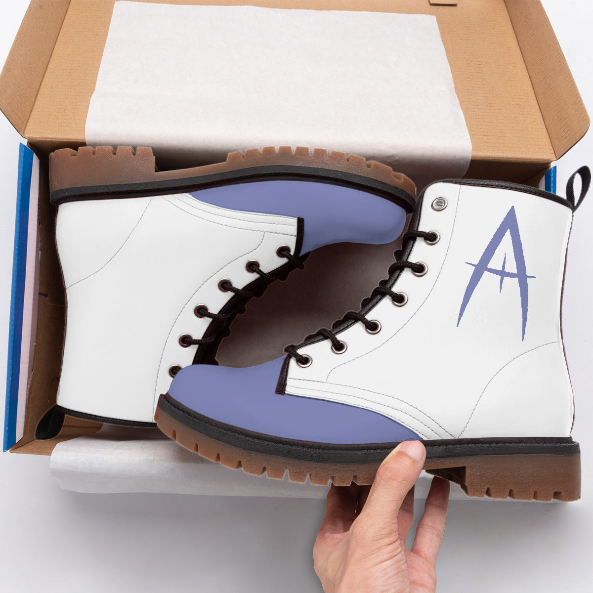 Adam (Hazbin inspired) - Short Boots Women's