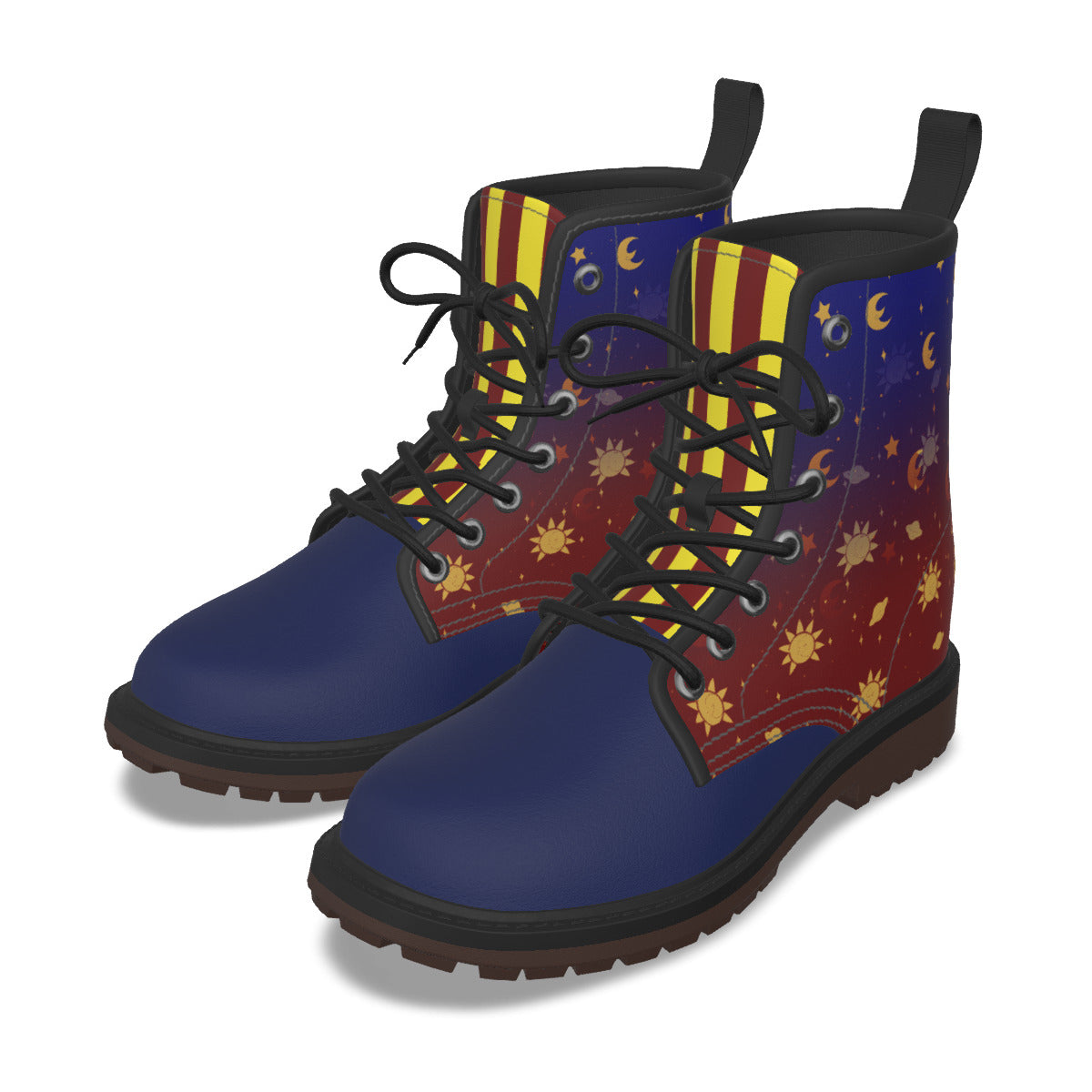 Eclipse (fnaf inspired) -  Short Boots Mens