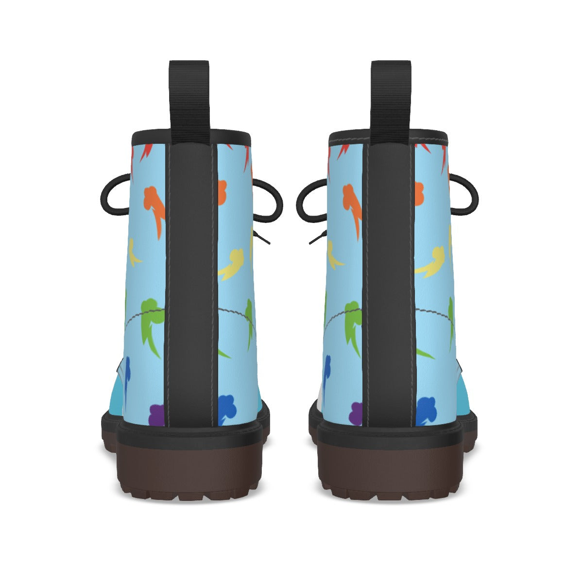 Rainbow Dash (mlp inspired) - Short Boots Women's