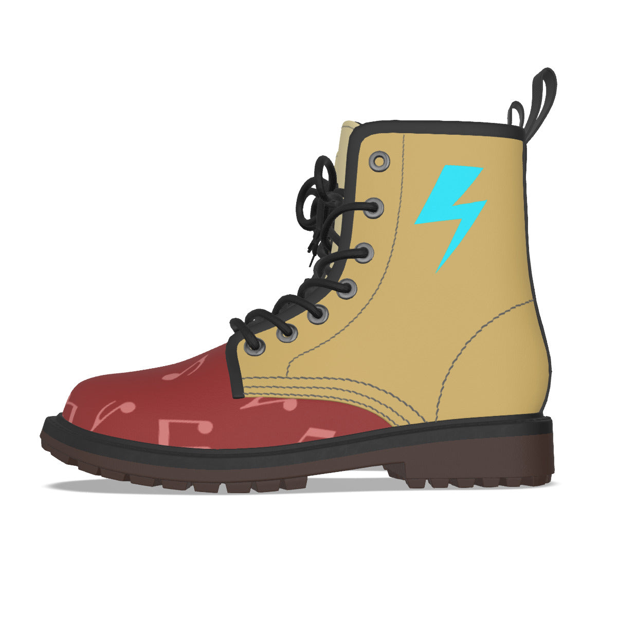 Glam Freddy (fnaf inspired) -  Short Boots Mens