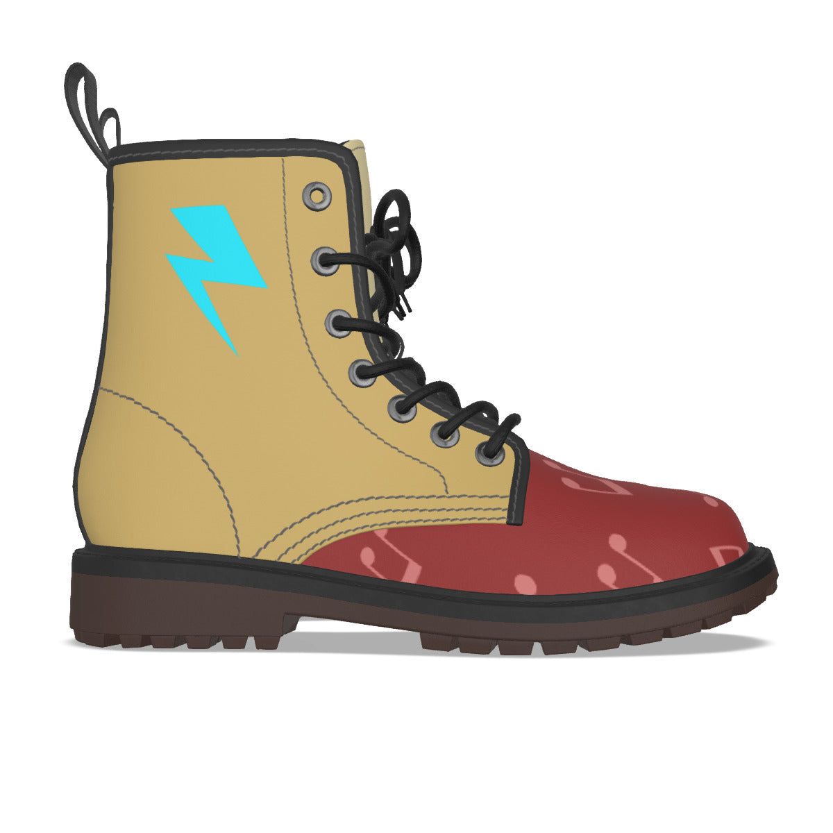 Glam Freddy (fnaf inspired) -  Short Boots Mens