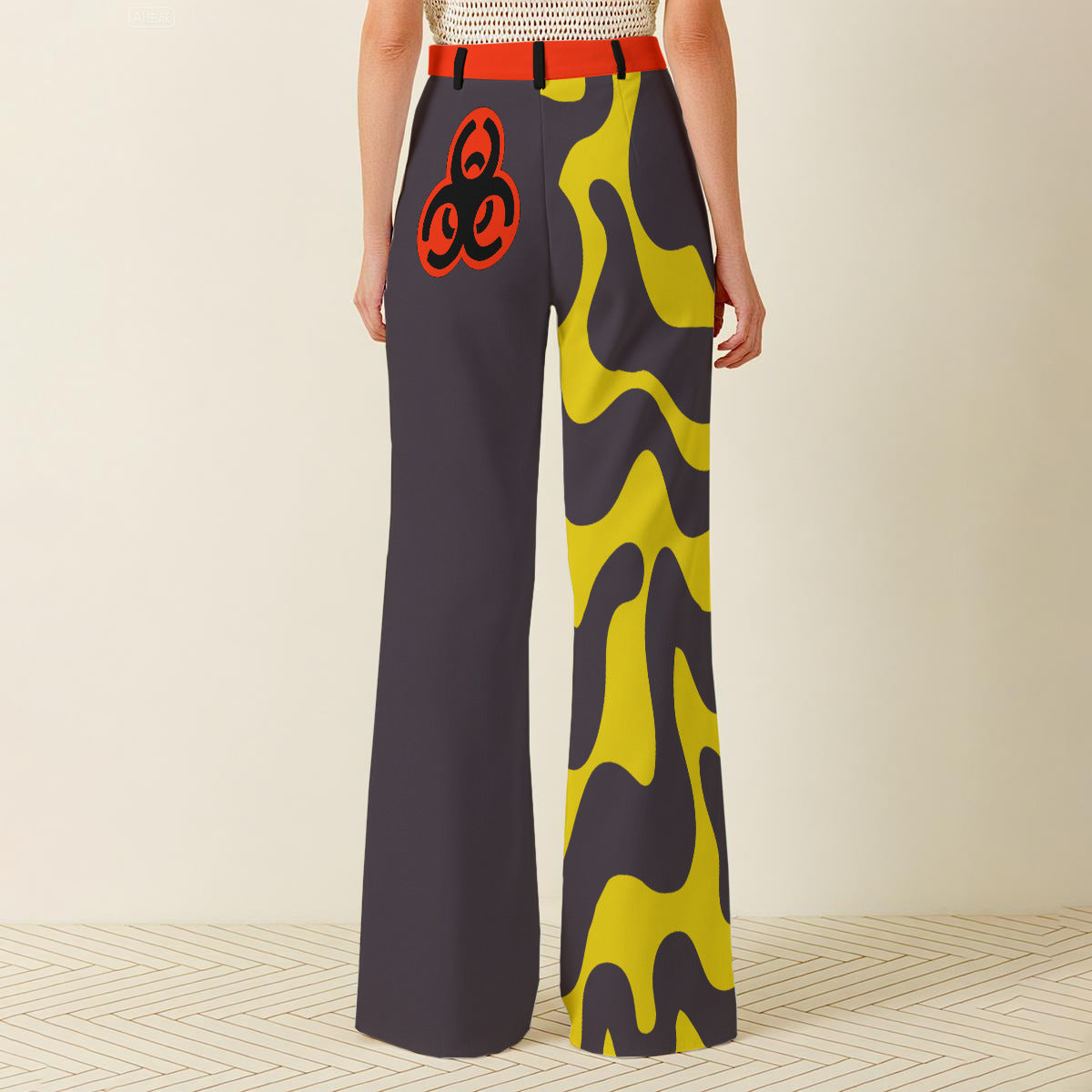 Icky Licky (ppt inspired) - Wide Leg Pants