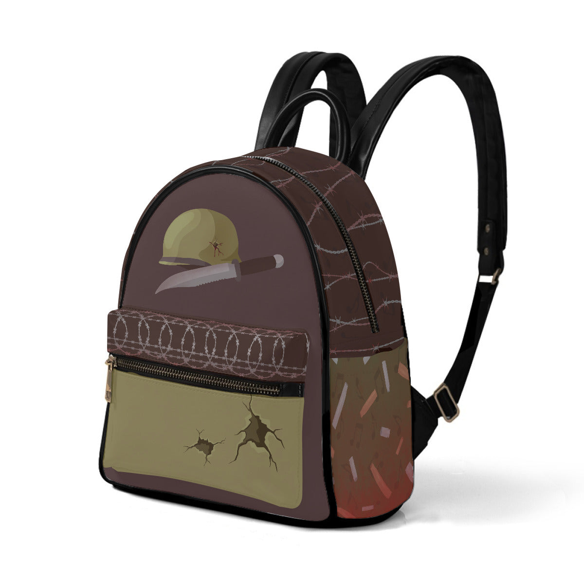 the slaughter (tma inspired) - Small Size Backpack