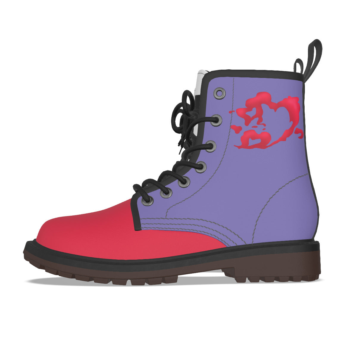 Valentino hearts (Hazbin inspired) -  Short Boots Mens