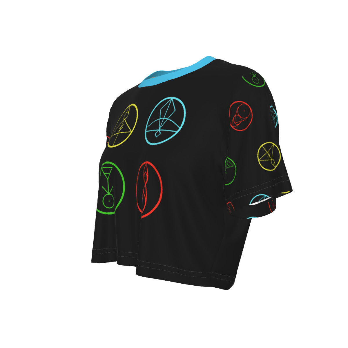Glyphs (toh inspired) - Cropped T-Shirt