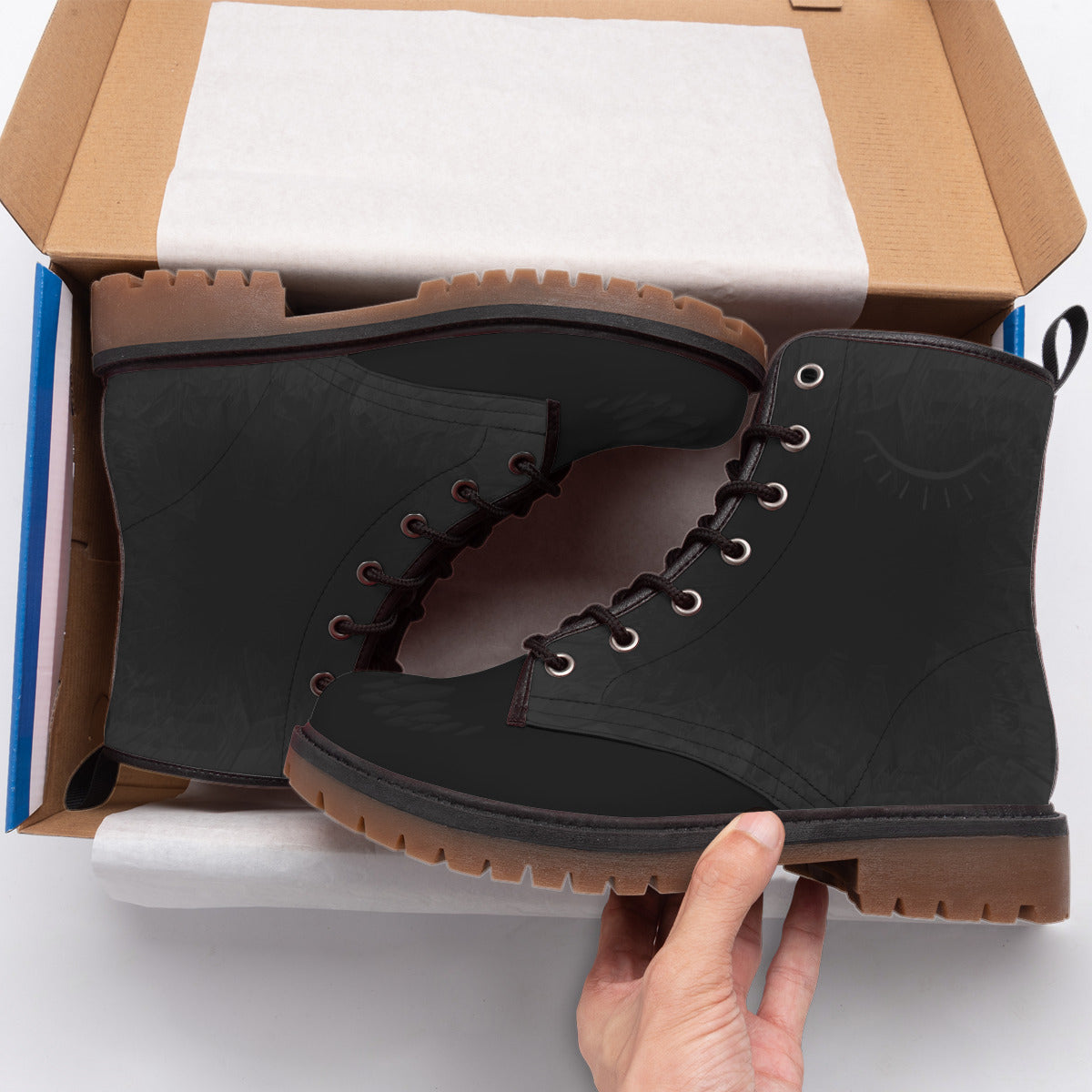 the dark (tma inspired) - short men's boots