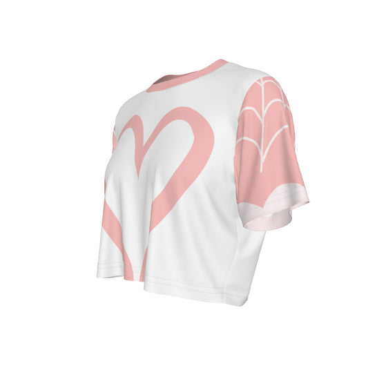 Angel Dust (Hazbin inspired) - Cropped T-Shirt