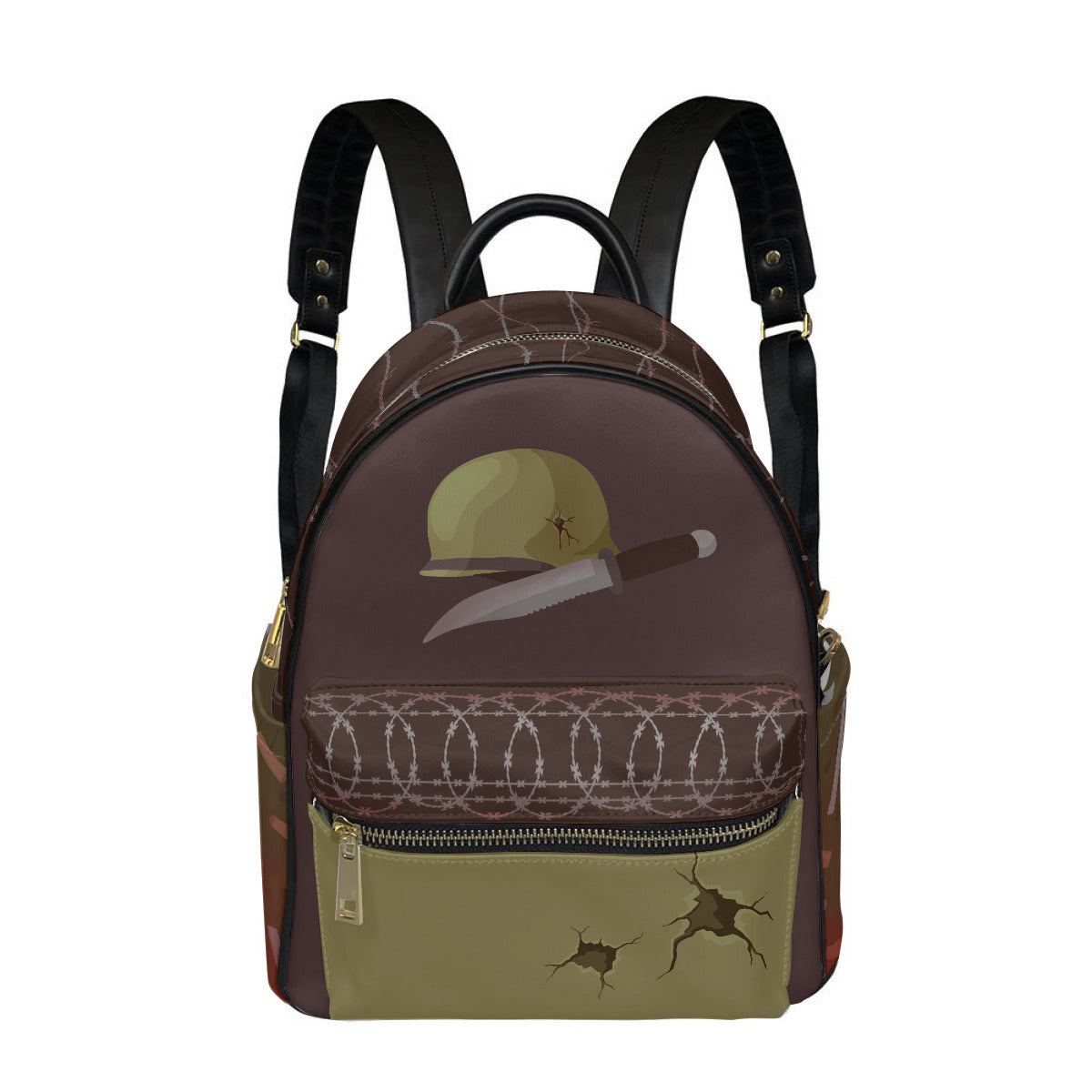 the slaughter (tma inspired) - Small Size Backpack