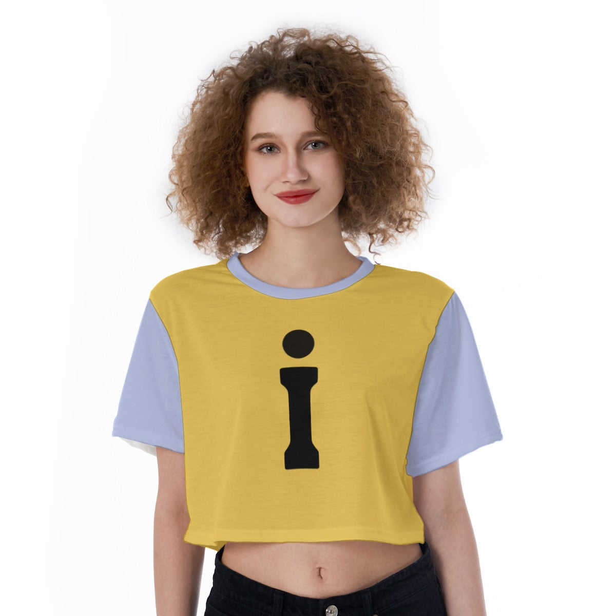 Map Bot (fnaf inspired) - Cropped T-Shirt